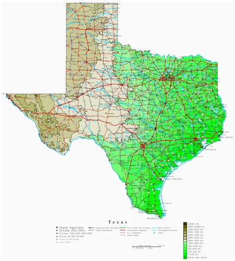 Texas County Lines Map Texas County Map with Highways Business Ideas ...