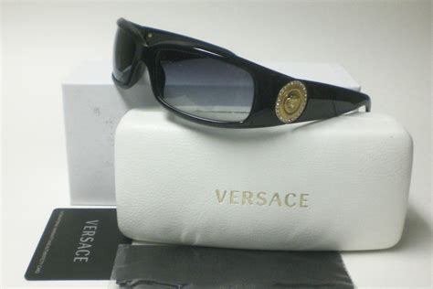 Limited Versace 4044b Black Gold 8708g Sunglasses