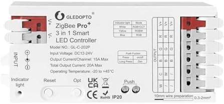 Amazon Gledopto Zigbee Dc V Mini In Rgbcct Rgbw Rgb Cct