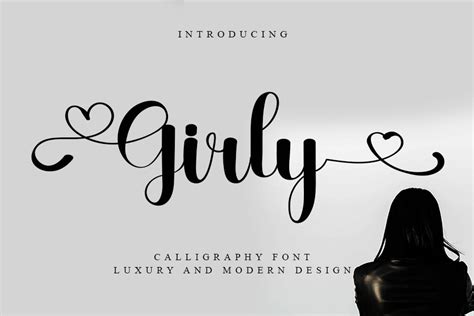 Girly Font By Freshtypeink · Creative Fabrica