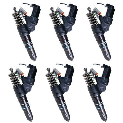 Cummins ISM M11 CELECT Fuel Injector Set 3411754 3087772 Cummins