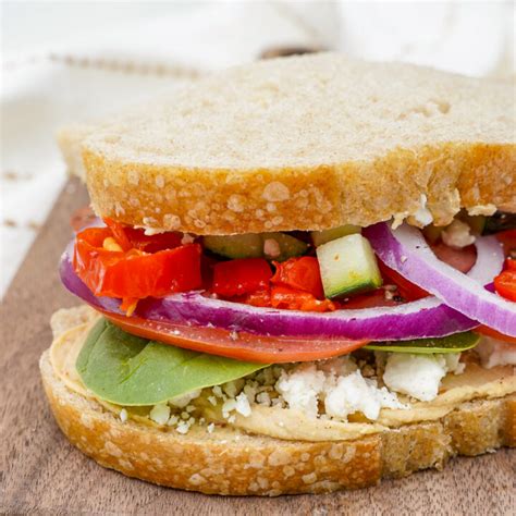 Panera Bread Mediterranean Veggie Sandwich Recipe Couple In The Kitchen