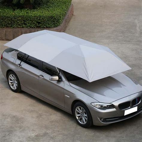 4x2 1m Car Umbrella Sun Shade Cover Protection Uv Resistant Oxford Cloth Folding Ebay