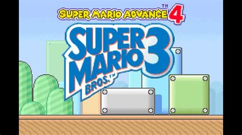 Wii U Longplay 016 Super Mario Advance 4 Super Mario Bros 3