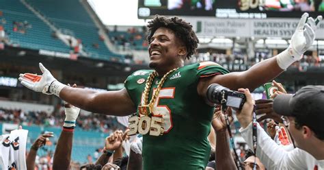 Miami's Gregory Rousseau 'working on everything' ahead of draft