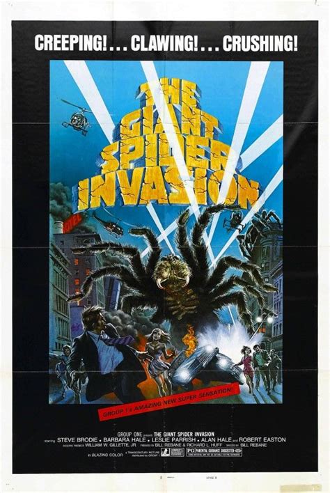 L invasion des araignées géantes 1975 Cartazes de filmes de