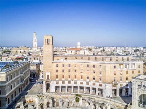 Historic City Center of Lecce, Puglia, Italy Stock Photo - Image of ...