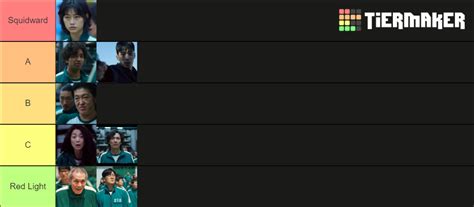 Squid Game Character Tier List Community Rankings TierMaker