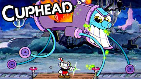 Cuphead DLC All Bosses And Stages Phantom Express YouTube