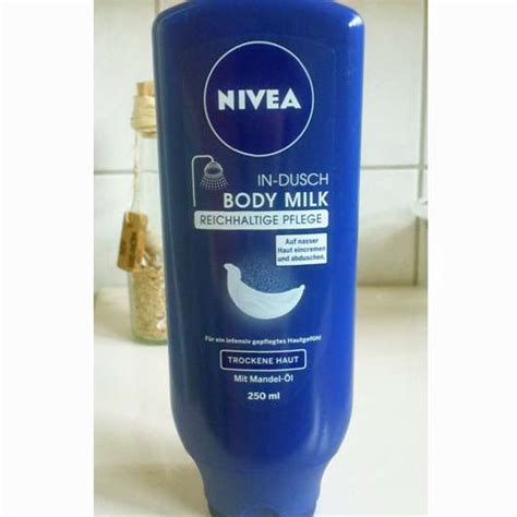 Test Body Pflege Nivea In Dusch Body Milk Trockene Haut Pinkmelon