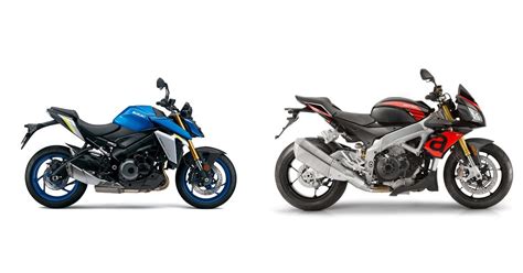 Motorrad Vergleich Suzuki Gsx S Vs Aprilia Tuono V Rr