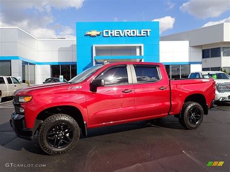 2019 Cajun Red Tintcoat Chevrolet Silverado 1500 Custom Z71 Trail Boss