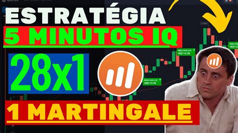 Iq Option EstratÉgia 5 Minutos 28x1 1 Martingale Estrategia Para