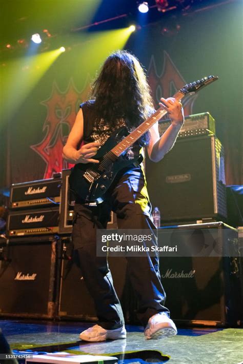 Guitarist Trey Azagthoth Of Morbid Angel Performs At The Regency