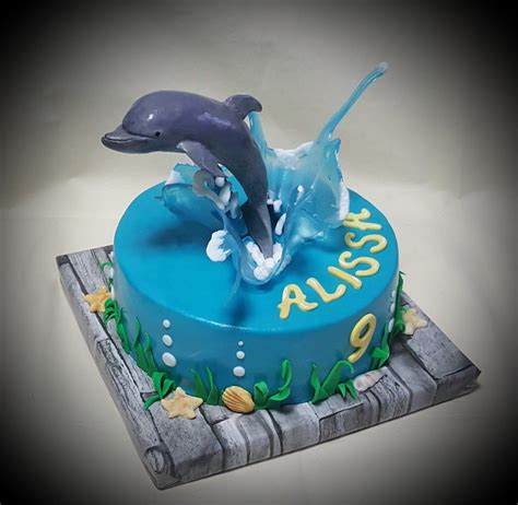 Delfine Torte Delphin Kuchen Torten Dekorieren Kuchen