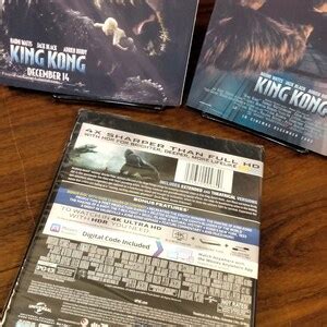 King Kong Ultimate Edition 4kblu Raydigital Custom Slipcover New Box S