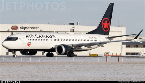 C Fslu Boeing 737 8 Max Air Canada Mike Mackinnon Jetphotos