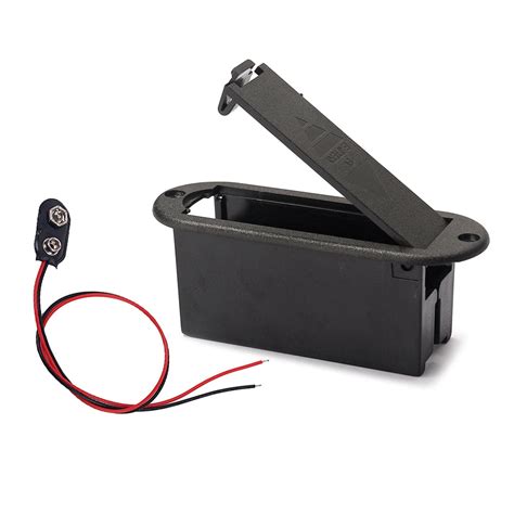 9 V Guitar 9v Battery Holder Case Bass Casing Box Gitarre Instrument Container For Musical