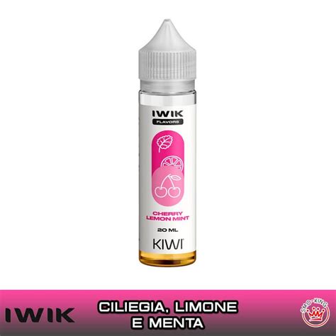 Cherry Lemon Mint Aroma Shot Ml Iwik Smokingshop