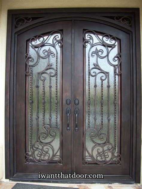 Wrought Iron Entry Double Doors Designed And Manufactured By Universal Iron Doors Wrought Iron