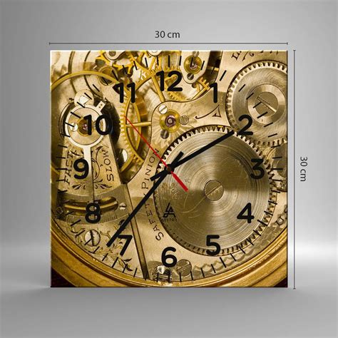 Horloge Murale Arttor Marcher Avec Son Temps Cadran Chiffres