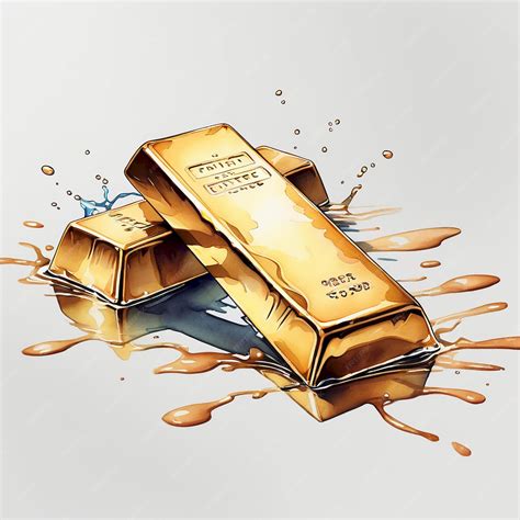 A drawing of a gold container with the words quot gold quot on it