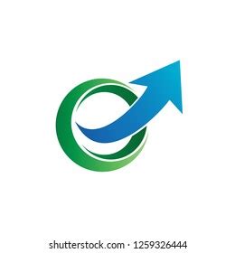 Circle Arrow Logo Vector Stock Vector (Royalty Free) 1259326444 ...