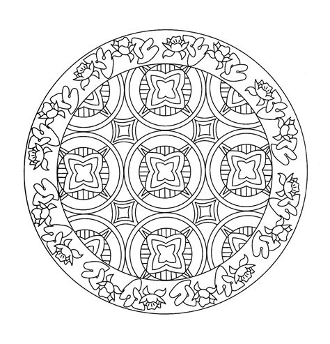 Mandalas for children - Mandalas Kids Coloring Pages