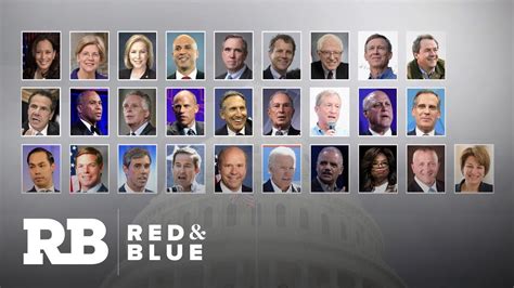 List of potential 2020 presidential candidates grows - YouTube