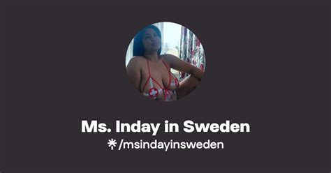 Ms Inday In Sweden Instagram Tiktok Linktree