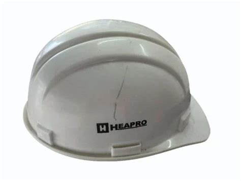 Abs White Heapro Industrial Safety Helmets Size Medium At Rs