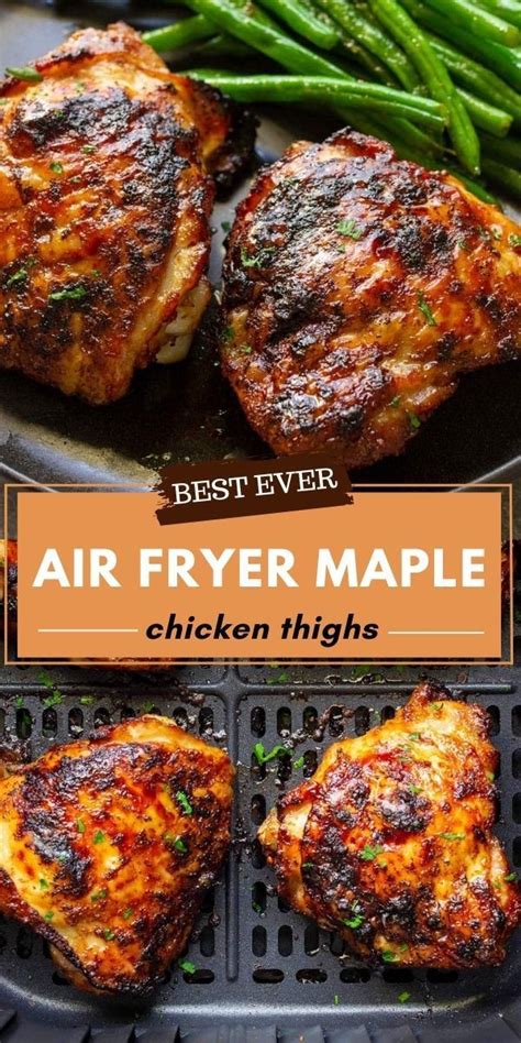 Air Fryer Maple Chicken Thighs Artofit