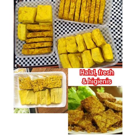 Jual Tahu Tempe Ungkep Bumbu Kuning Siap Masak Frozen Food Tahu Tempe