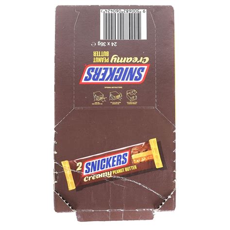 18 x SNICKERS Creamy Peanut Butter Bar 36g. Auction | GraysOnline Australia