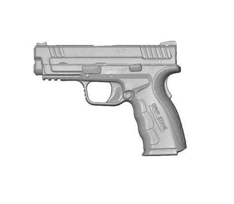 Stl File Springfield Armory Xd9 Xd40 Mod2 9mm 40sandw Pistol Real