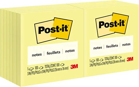 Amazon Post It Notes 3 In X 3 In 2 Pads America Ss 1 Favorite