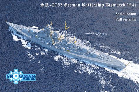 German Dreadnought Battleship Bismarck Hlj