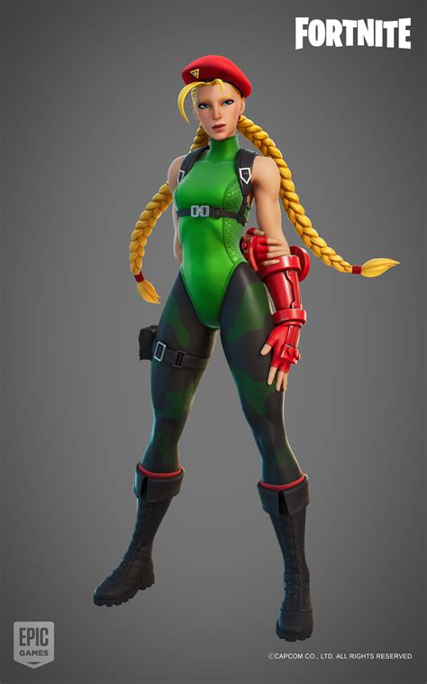 ArtStation Fortnite Cammy Skins Cammy Street Fighter Fortnite