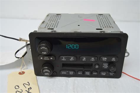 2003 2005 CHEVROLET MONTE CARLO RADIO CD PLAYER OEM RADIO 10335222