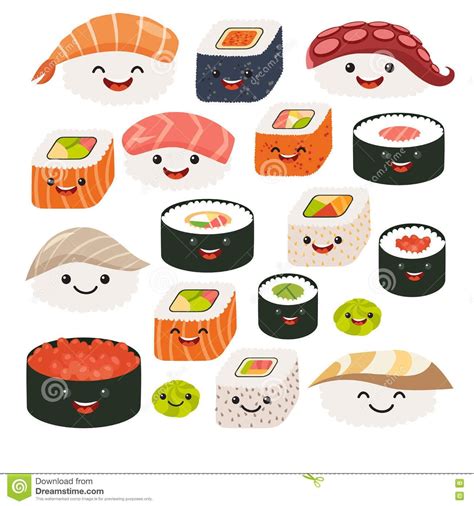 30 gambar makanan imut kartun Lengkap - Gambar Food