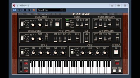 Gtg 44s By Gtg Synths Youtube