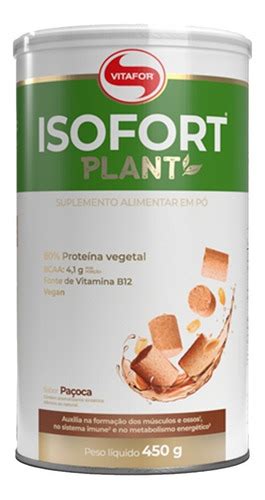 Isofort Plant G Vitafor Pa Oca Prote Na Vegetal Frete Gr Tis