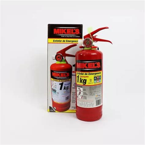 Extintor De Emergencia Recargable 1 Kg Mikel S Ee 1 MercadoLibre