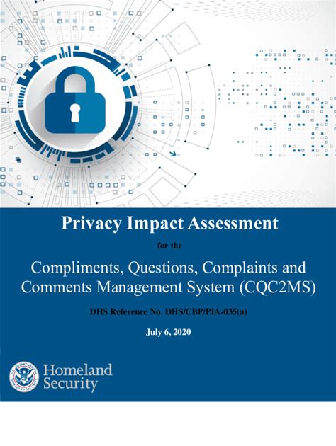 Fillable Online Privacy Impact Assessment United States Department Of Fax Email Print