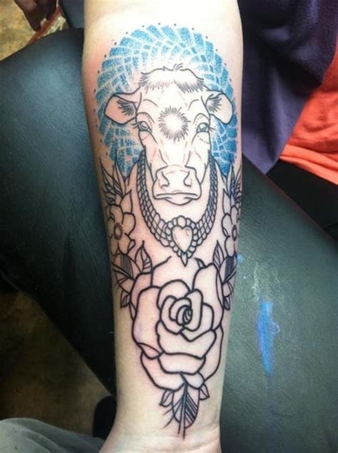 Cool Cow Tattoo Ideas