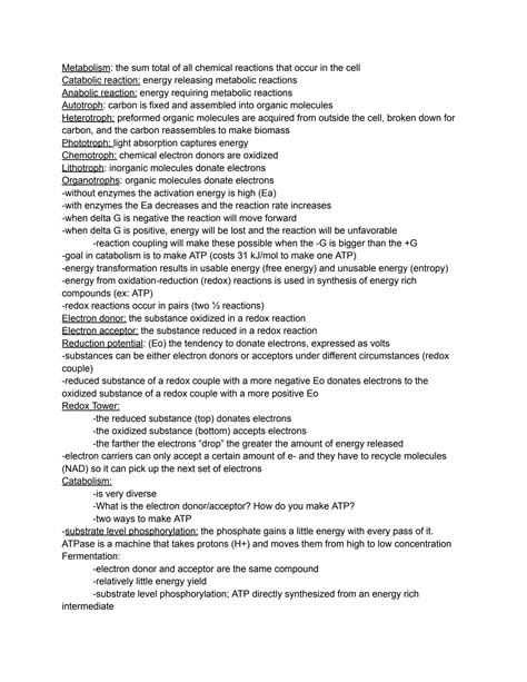 Solution Bio 252 Exam 2 Review Sheet Studypool