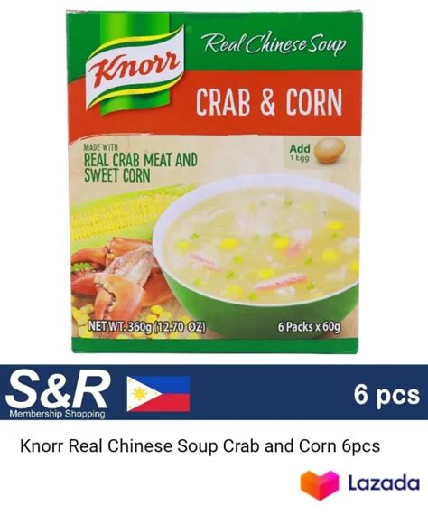 Knorr Crab Corn 6packs Lazada PH