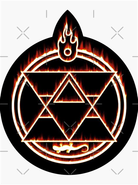 The Flame Alchemist Sticker For Sale By Revolutiongfx Redbubble