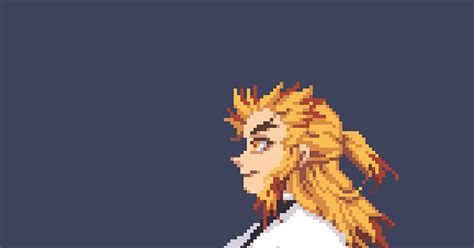 Rengoku Pixel Art