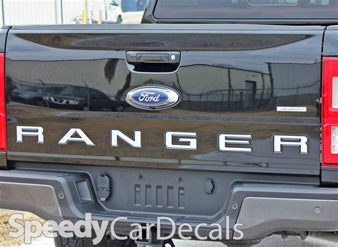 2019 Ford Ranger Tailgate Decals 2019 2020 2021 2022 FORD RANGER TAILGATE